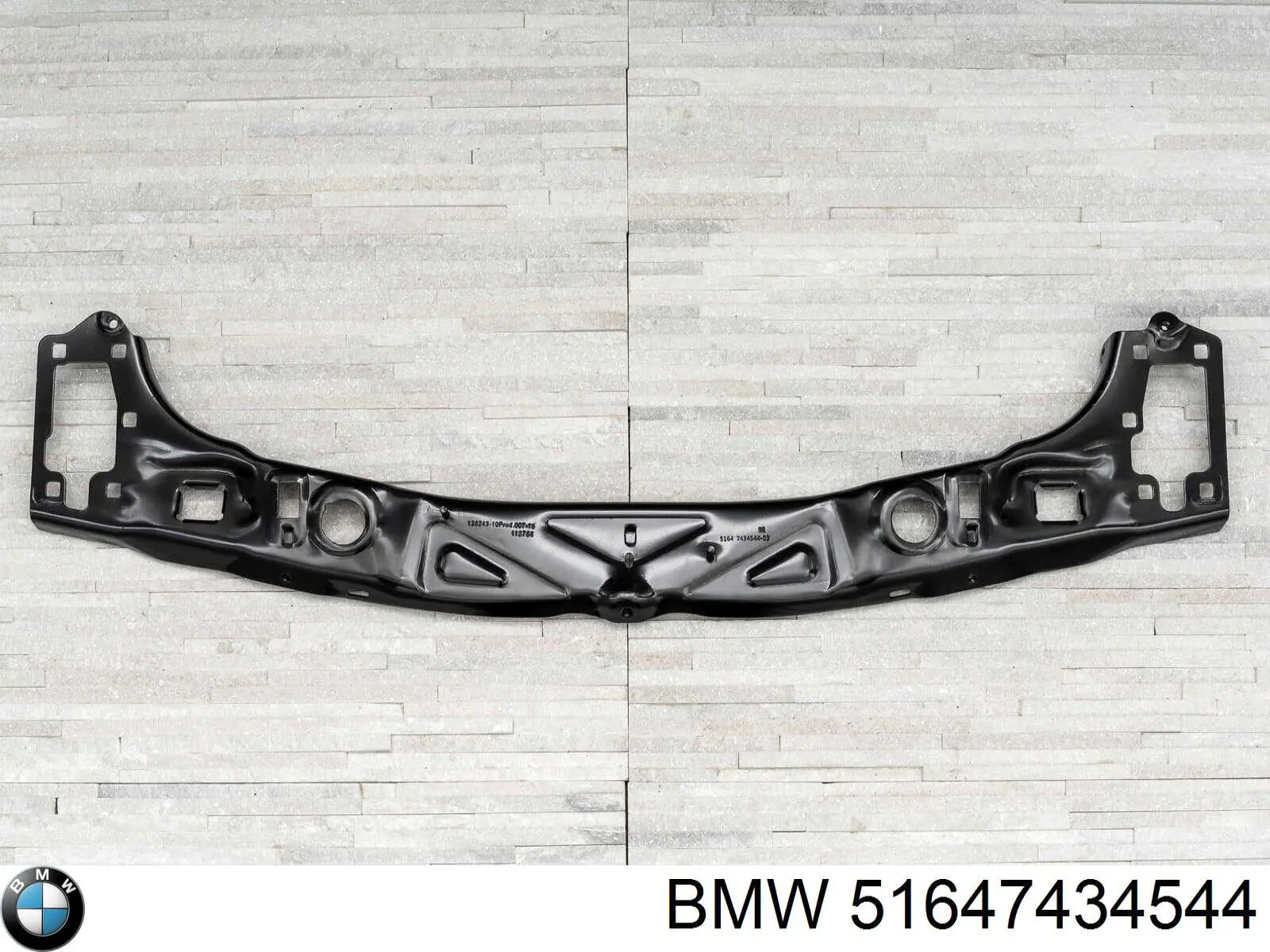 Compre 51647434544 BMW Suporte superior do radiador (painel de montagem de fixação das luzes)