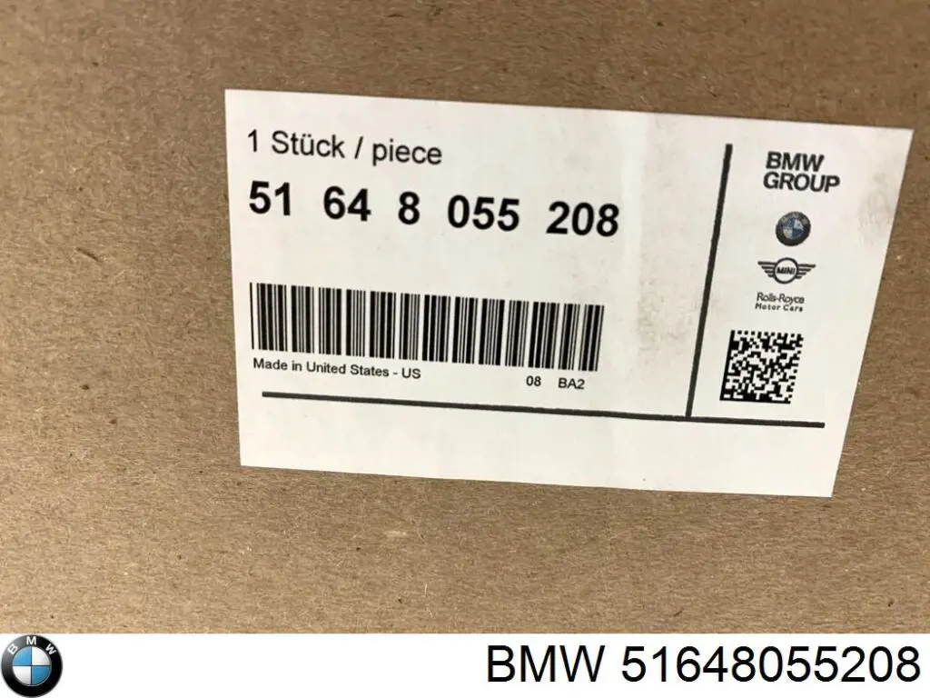 Compre 51648055208 BMW Conduto de ar (defletor) do radiador
