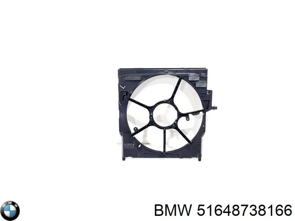 Conduto de ar (defletor) do radiador BMW 51647308045 preço, a partir de 310,93 USD