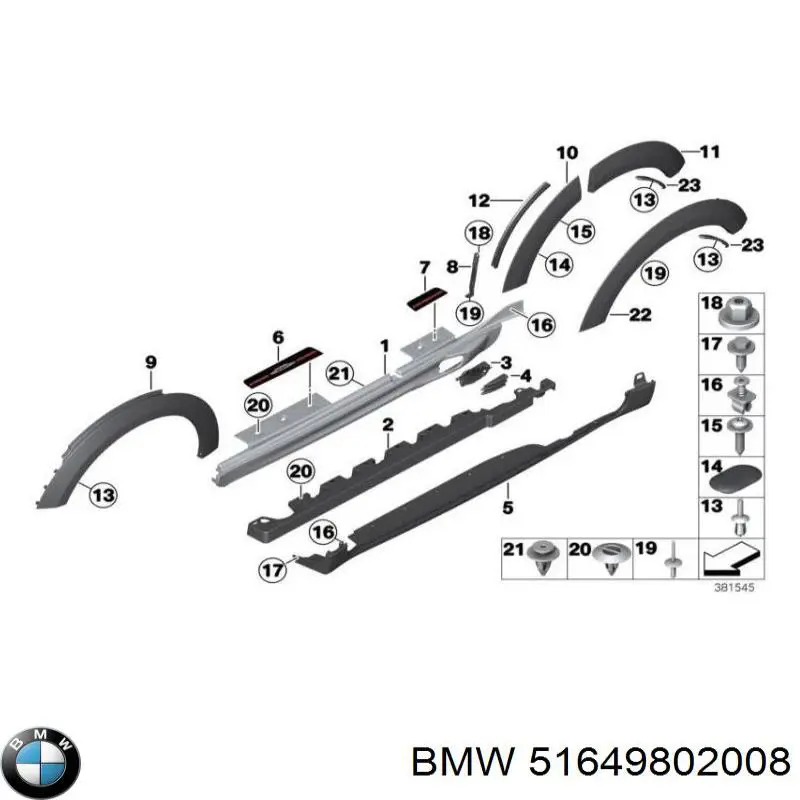 Suporte do radiador montado (painel de montagem de fixação das luzes) BMW 51649802008 preço, a partir de 237,48 USD