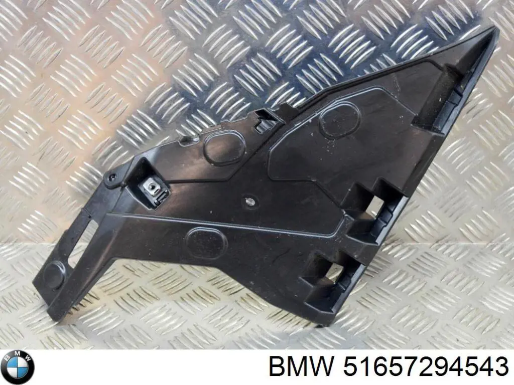 51657294543 BMW Consola dianteira de fixação do pára-lama dianteiro esquerdo