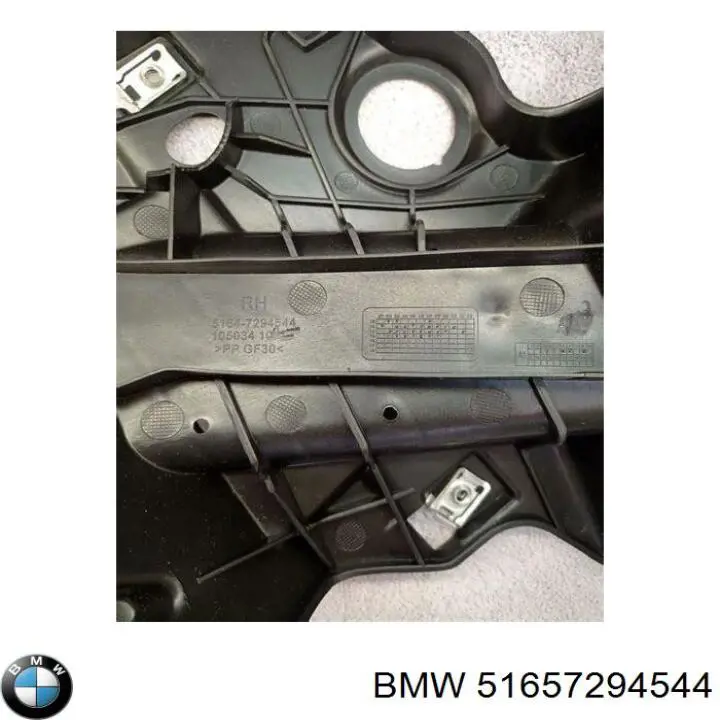 Compre 51657294544 BMW Consola dianteira de fixação do pára-lama dianteiro direito