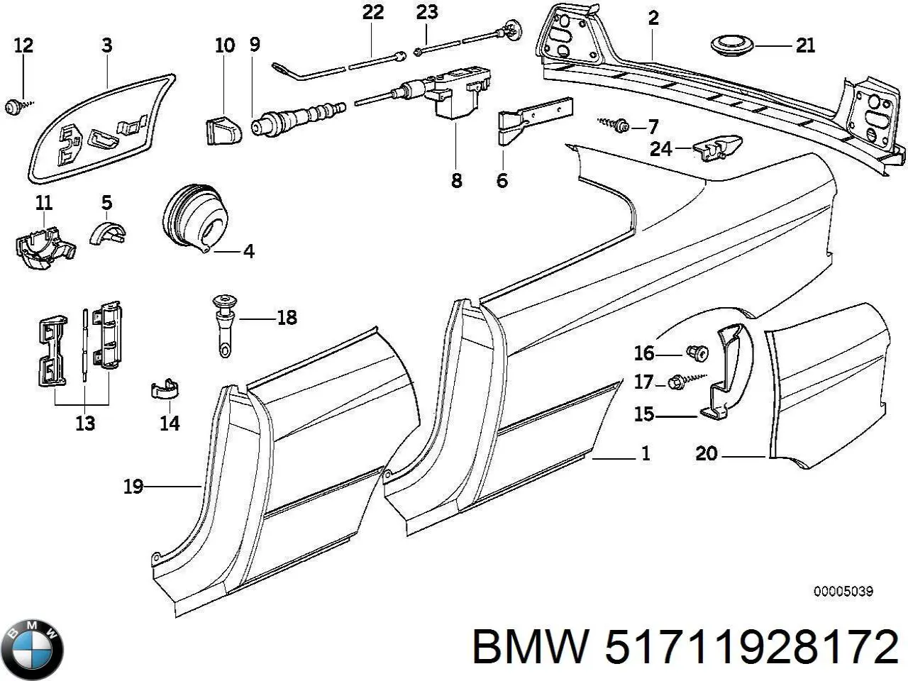  BMW 51711928172 preço, a partir de 83,07 USD