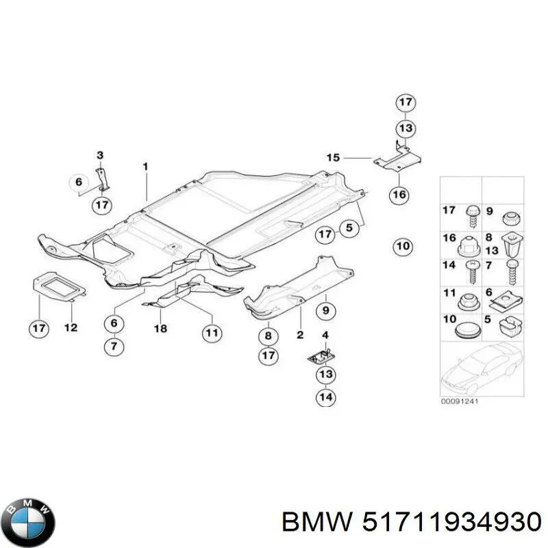  BMW 51711934930 preço, a partir de 0,71 USD