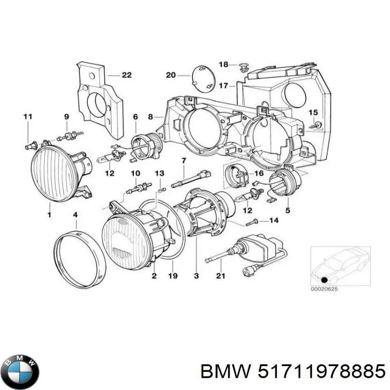  BMW 51711978885 preço, a partir de 18,65 USD