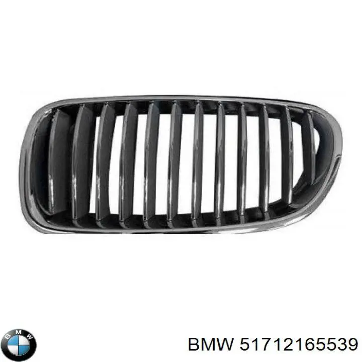Grelha do radiador esquerda BMW 51712165539 preço, a partir de 42,62 USD