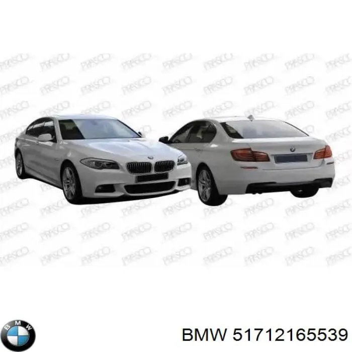 Compre 51712165539 BMW Grelha do radiador esquerda