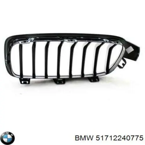 51712240775 BMW Grelha do radiador esquerda