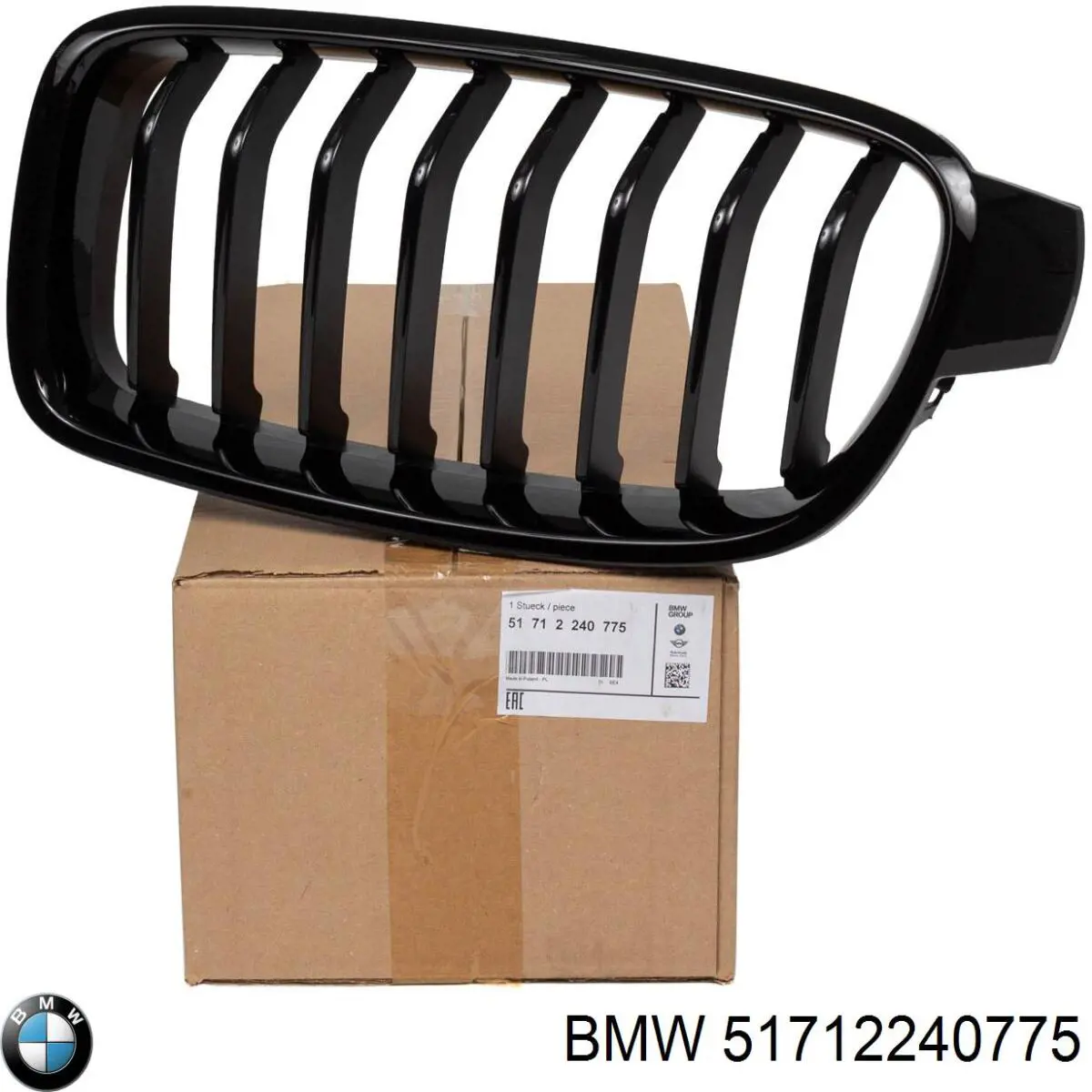 Compre 51712240775 BMW Grelha do radiador esquerda