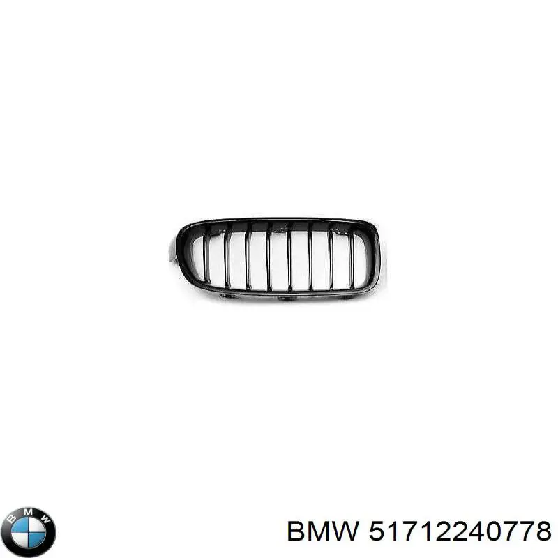 Compre 51712240778 BMW Grelha do radiador direita