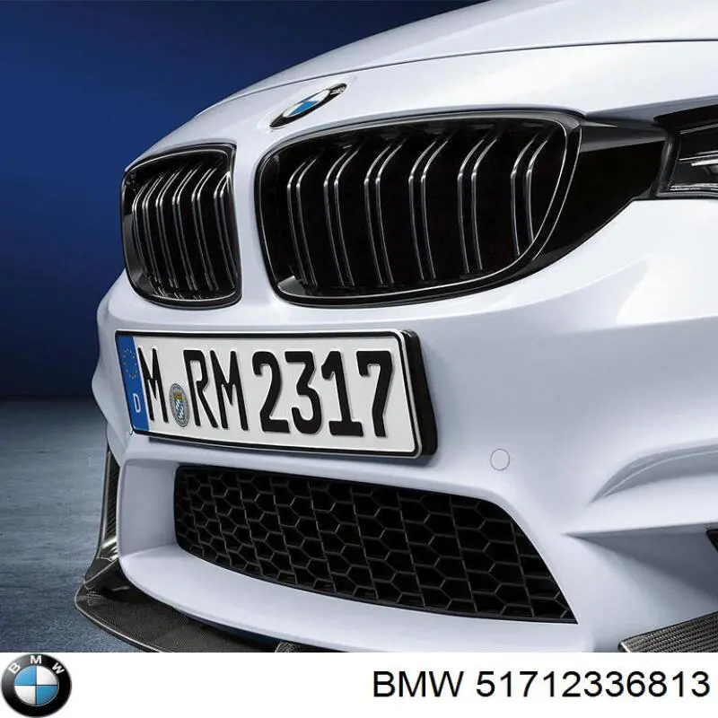 51712336813 BMW Grelha do radiador esquerda