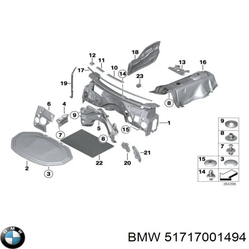 Compre 51717001494 BMW 