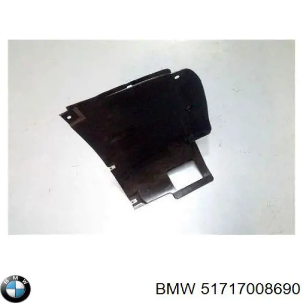 Guarda-barras direito dianteiro do pára-lama dianteiro BMW 51717008690 preço, a partir de 19,38 USD