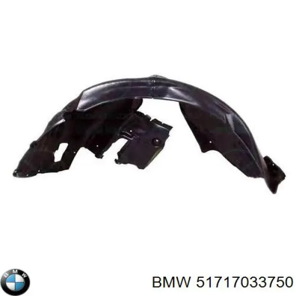 Guarda-barras direito do pára-lama dianteiro BMW 51717033750 preço, a partir de 40,16 USD