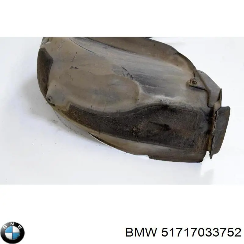 Compre 51717033752 BMW Guarda-barras do pára-lama traseiro direito