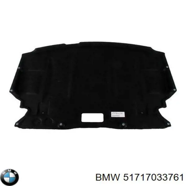 Proteção de motor, de panela (da seção de motor) BMW 51717033761 preço, a partir de 71,21 USD