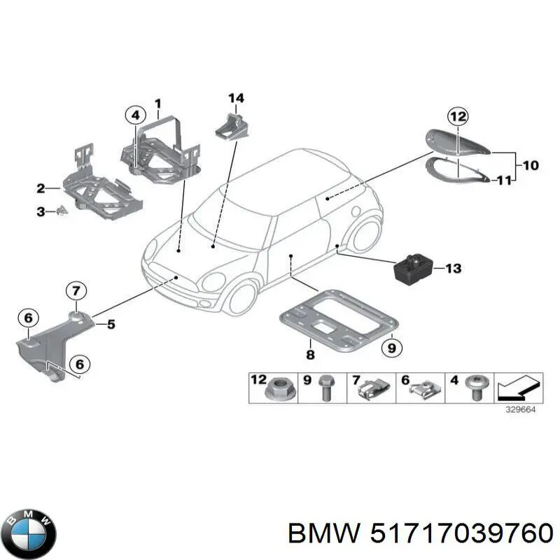 Coxim do macaco inferior (suporte de plataforma elevatória) BMW 51717039760 preço, a partir de 25,08 USD