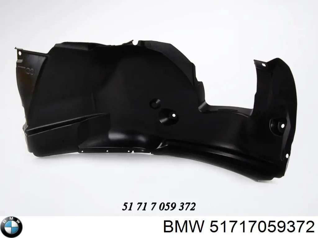 Guarda-barras direito traseiro do pára-lama dianteiro BMW 51717059372 preço, a partir de 51,56 USD