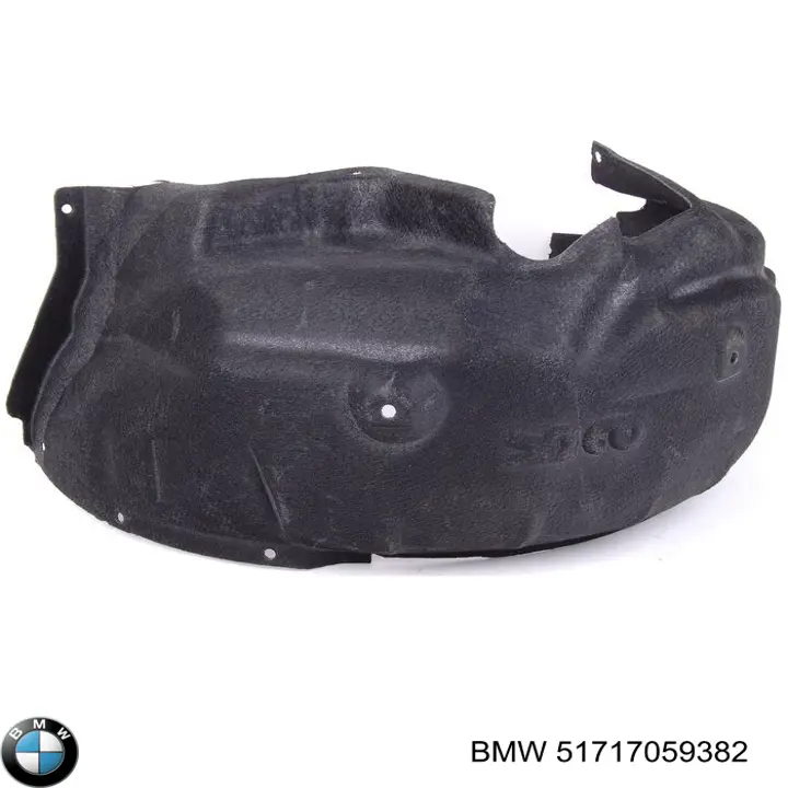 51717059382 BMW Guarda-barras do pára-lama traseiro direito