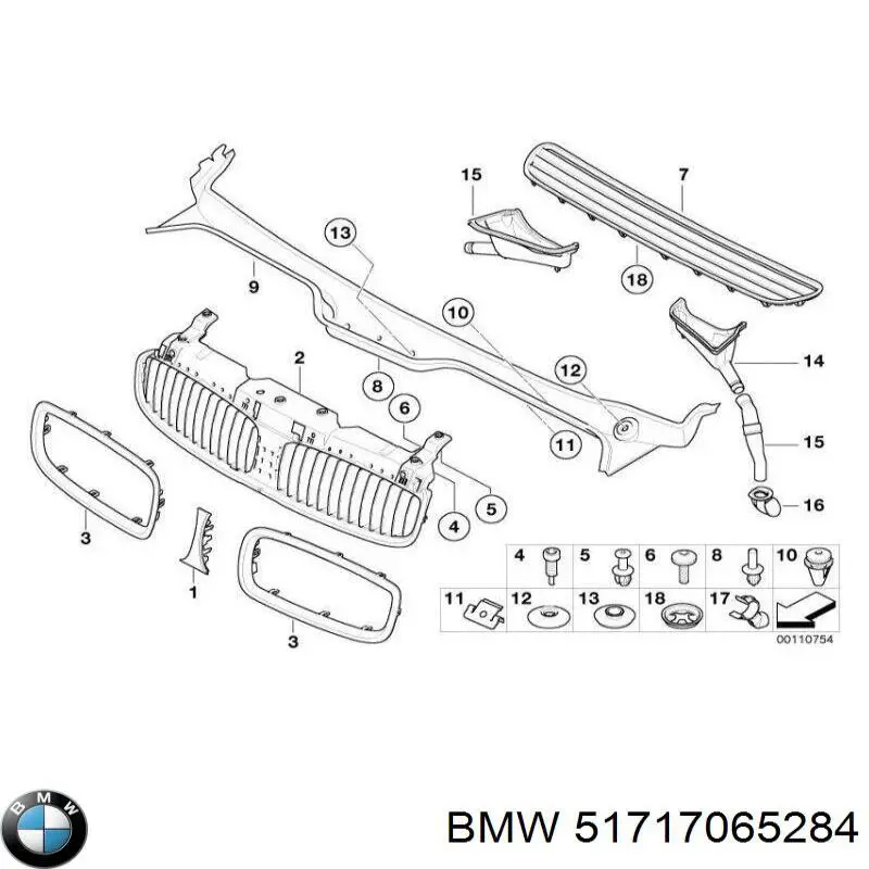  BMW 51717065284 preço, a partir de 130,59 USD