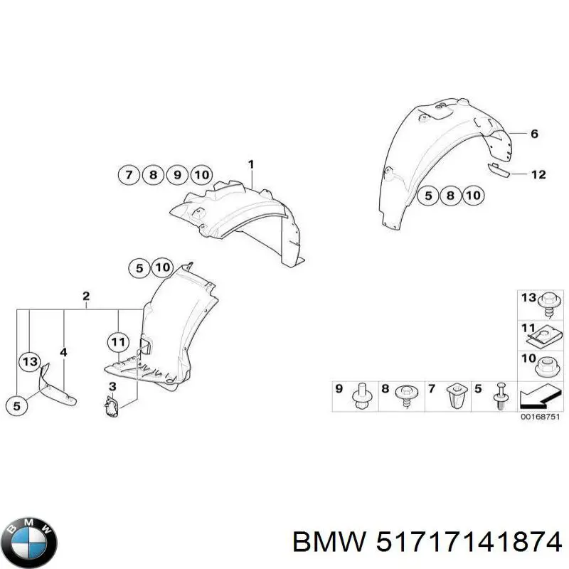51717141874 BMW 