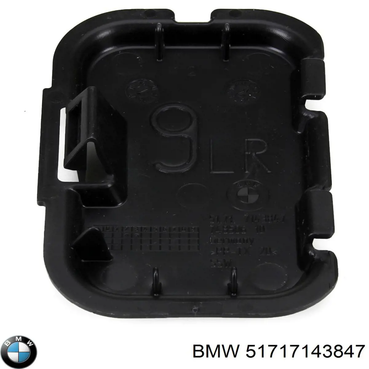 51717143847 BMW Tampão de fundo de carroçaria