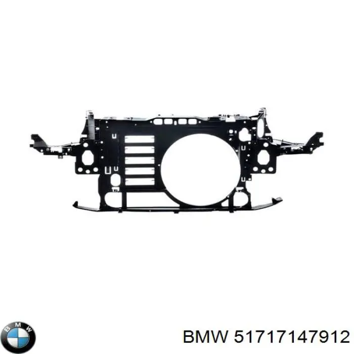 Suporte do radiador montado (painel de montagem de fixação das luzes) BMW 51717147912 preço, a partir de 149,86 USD