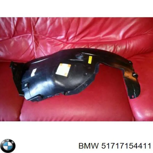 Compre 51717154411 BMW Guarda-barras esquerdo traseiro do pára-lama dianteiro