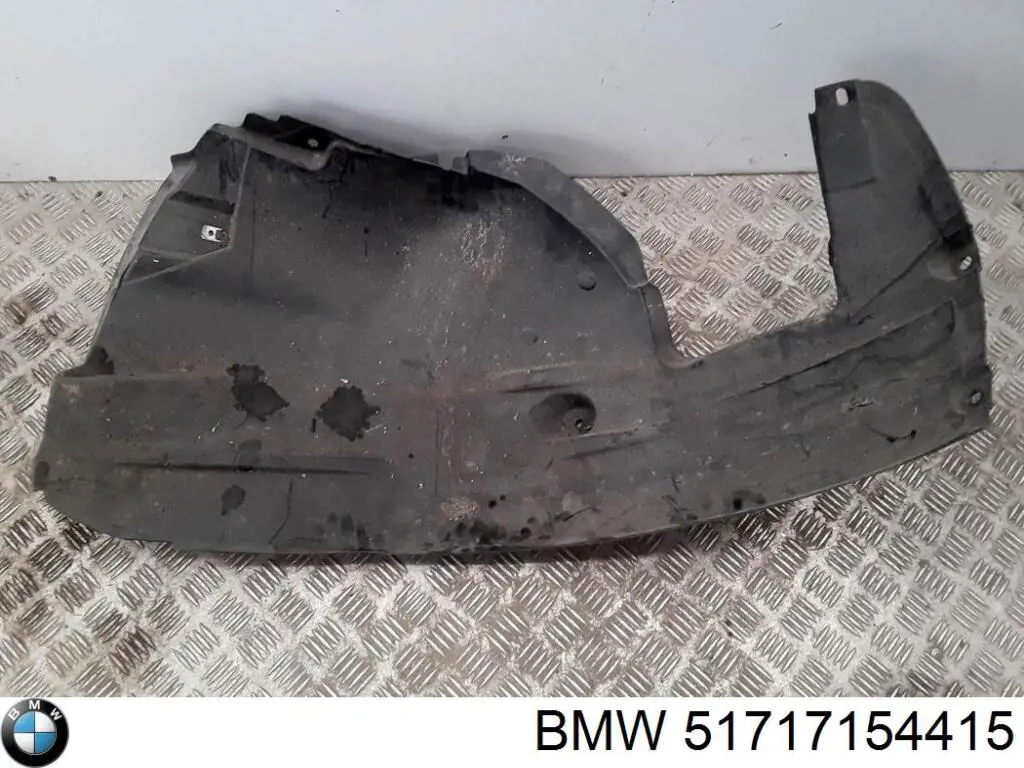 Compre 51717154415 BMW Guarda-barras esquerdo dianteiro do pára-lama dianteiro