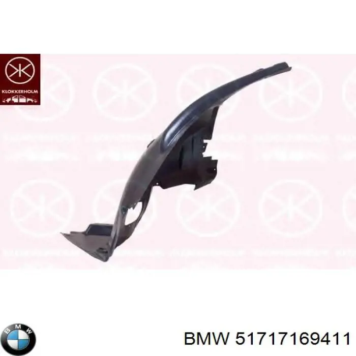 Guarda-barras esquerdo dianteiro do pára-lama dianteiro BMW 51717169411 preço, a partir de 39,77 USD