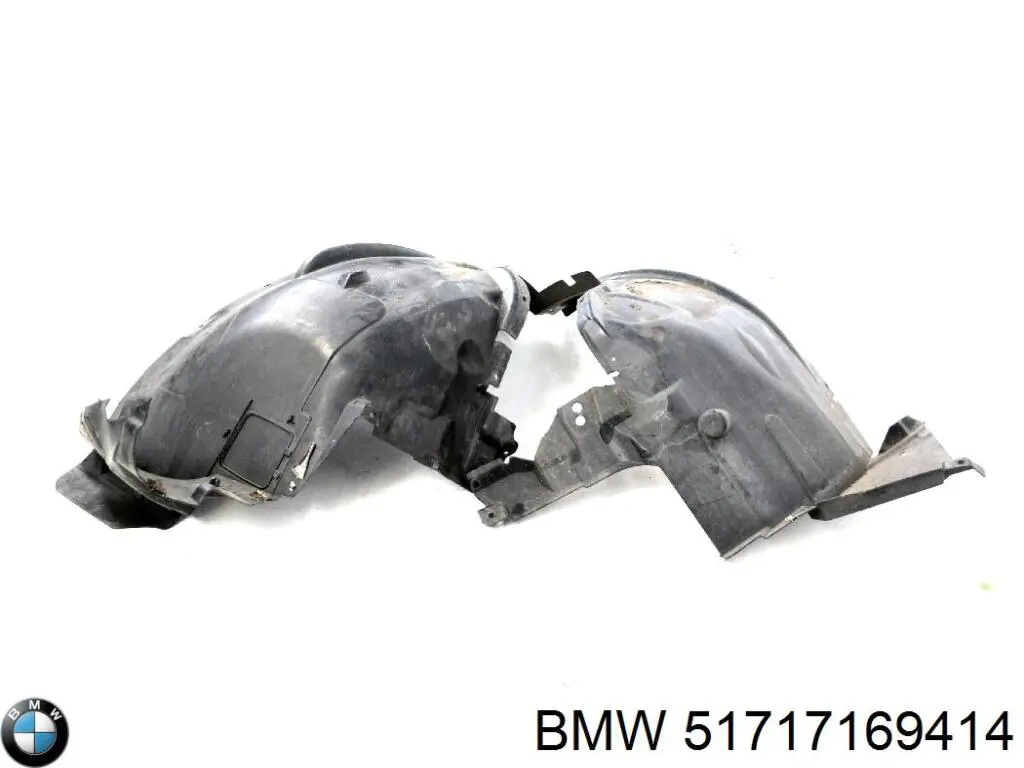 Compre 51717169414 BMW Guarda-barras direito traseiro do pára-lama dianteiro
