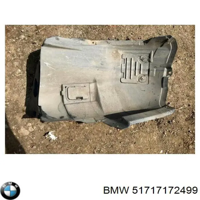 Guarda-barras esquerdo dianteiro do pára-lama dianteiro BMW 51717172499 preço, a partir de 36,26 USD