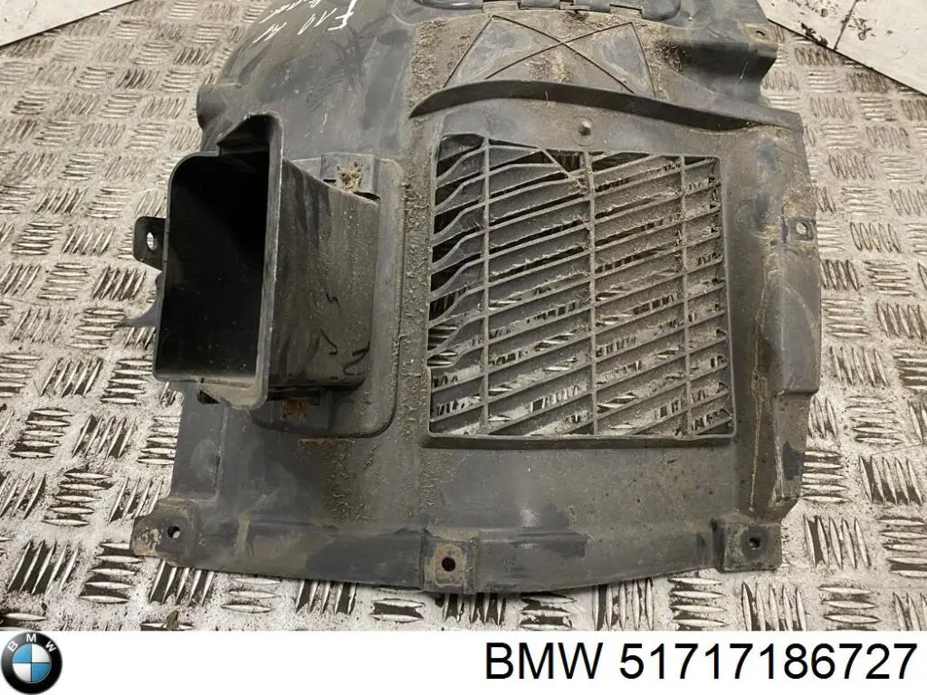 Compre 51717186727 BMW Guarda-barras esquerdo dianteiro do pára-lama dianteiro