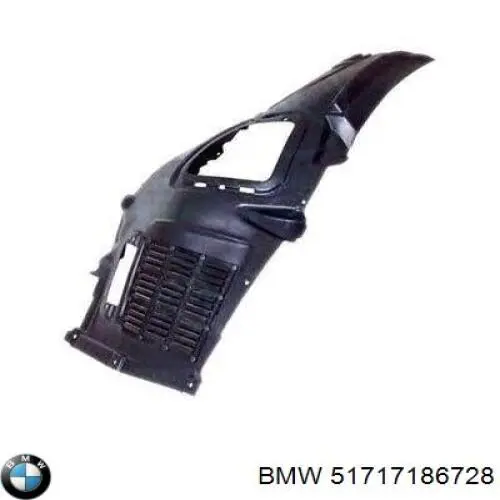 Guarda-barras direito dianteiro do pára-lama dianteiro BMW 51717186728 preço, a partir de 42,96 USD