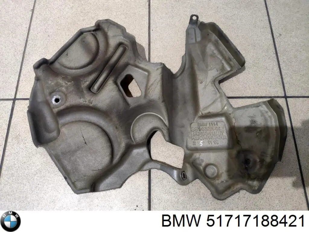 Compre 51717188421 BMW Isolamento contra o ruído do painel de motores