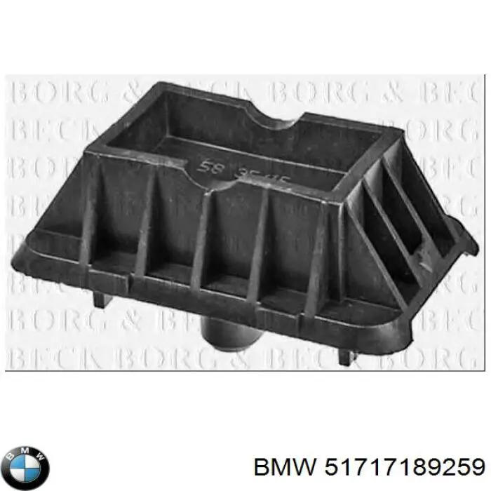 51717189259 BMW Coxim do macaco inferior (suporte de plataforma elevatória)