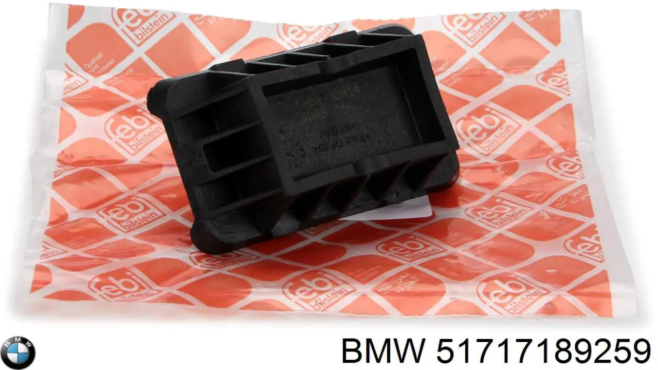 Compre 51717189259 BMW Coxim do macaco inferior (suporte de plataforma elevatória)