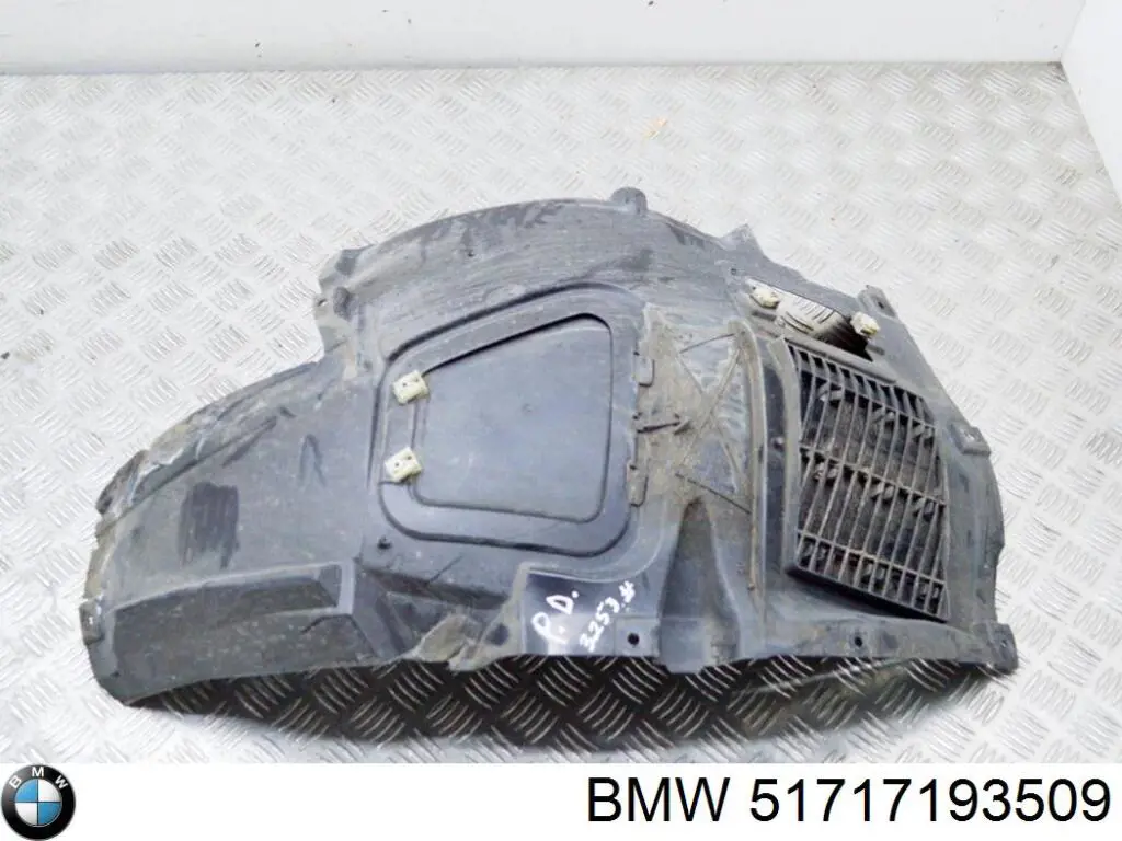 Guarda-barras esquerdo dianteiro do pára-lama dianteiro BMW 51717193509 preço, a partir de 51,59 USD