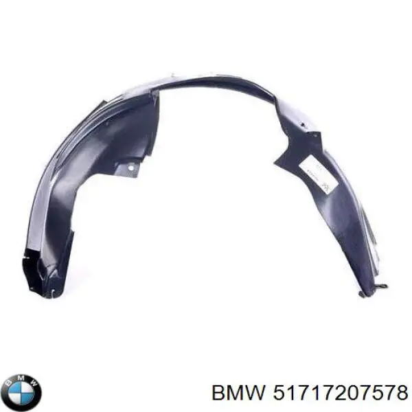 51717207578 BMW Guarda-barras direito do pára-lama dianteiro