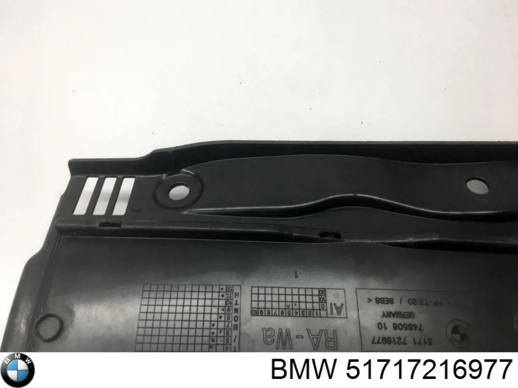 Grelha esquerda de limpadores de pára-brisa BMW 51717216977 preço, a partir de 41,70 USD