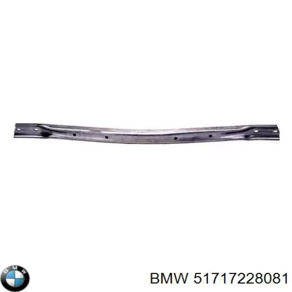 51717228081 BMW Placa sobreposta superior do painel dianteiro (de suporte do radiador)