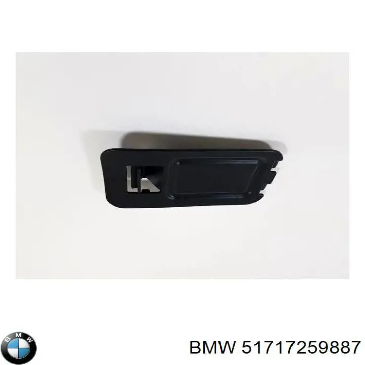 51717259887 BMW Alcapão do forro do pára-choque dianteiro esquerdo