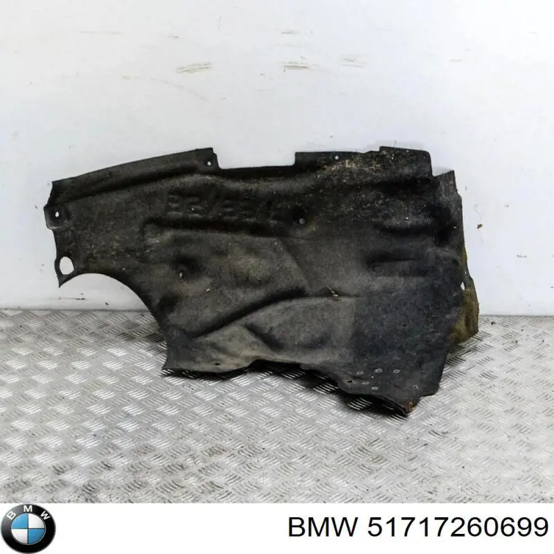 Guarda-barras esquerdo traseiro do pára-lama dianteiro BMW 51717260699 preço, a partir de 28,49 USD