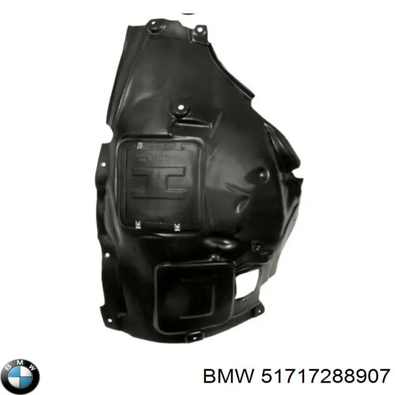 Guarda-barras esquerdo traseiro do pára-lama dianteiro BMW 51717288907 preço, a partir de 123,78 USD