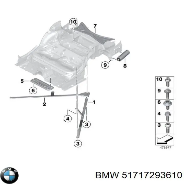 Moldura de vidro traseiro BMW 51717293610 preço, a partir de 148,25 USD