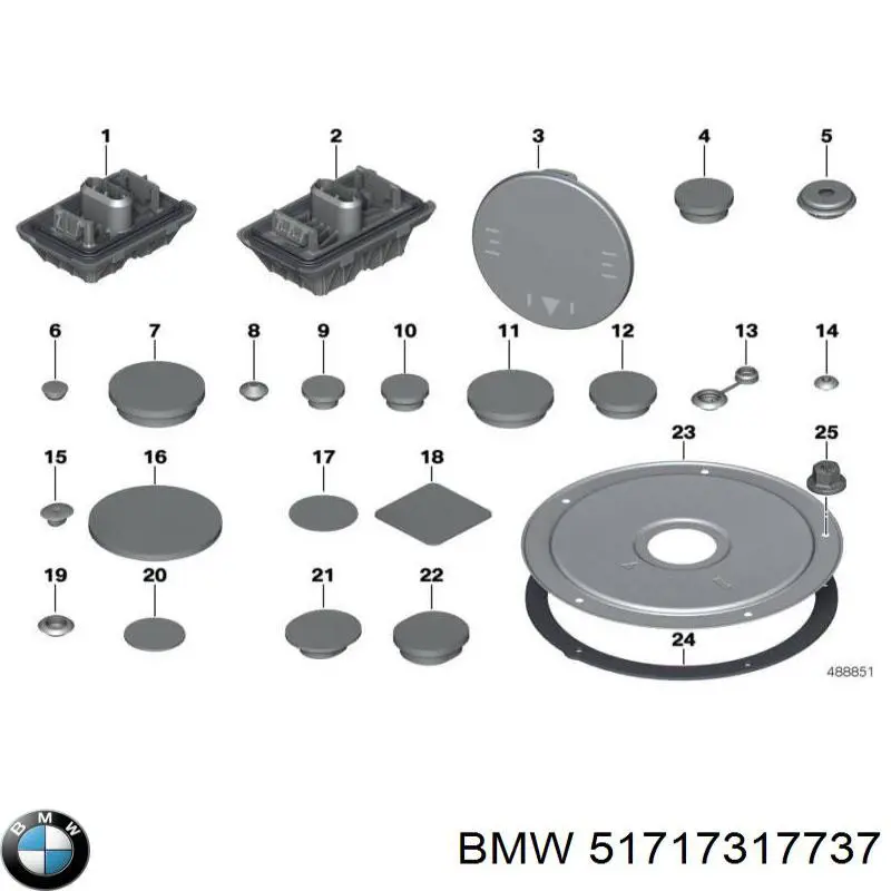  BMW 51717317737 preço, a partir de 49,66 USD