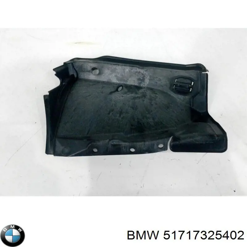 Escudo protetor contra o barro de arco dianteiro do pára-lama BMW 51717325402 preço, a partir de 126,85 USD