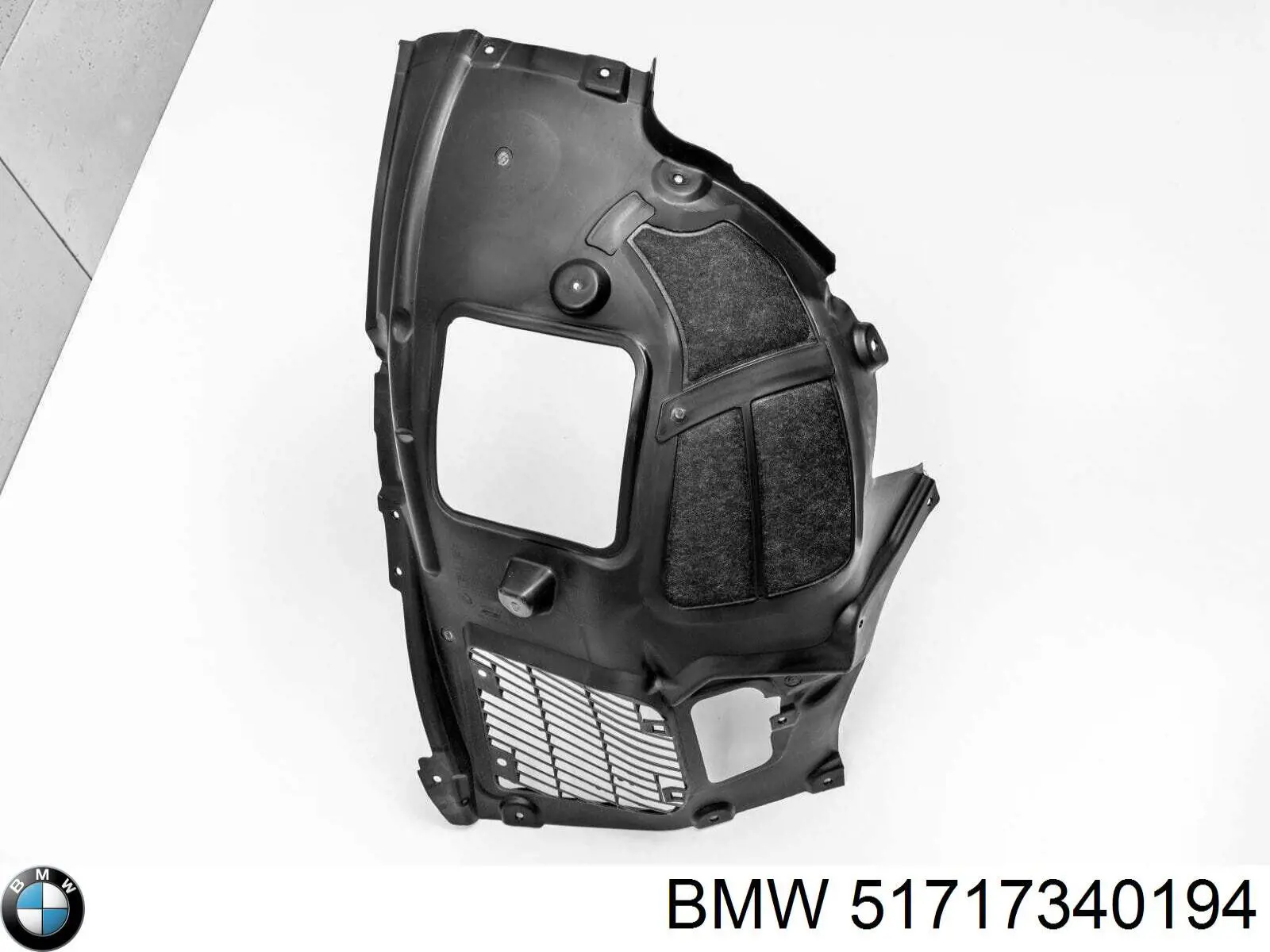 Guarda-barras direito dianteiro do pára-lama dianteiro BMW 51717340194 preço, a partir de 153,02 USD