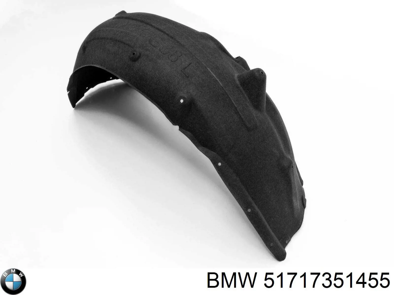 Guarda-barras do pára-lama traseiro esquerdo BMW 51717351455 preço, a partir de 62,99 USD