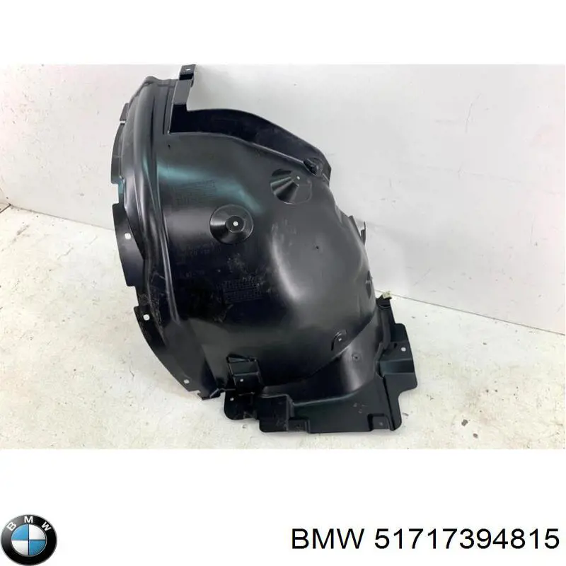 Compre 51717394815 BMW Guarda-barras esquerdo traseiro do pára-lama dianteiro